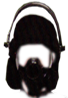 riot helmet & gas mask